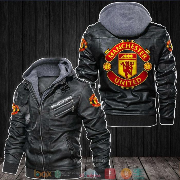 Manchester united leather jacket lj1708
