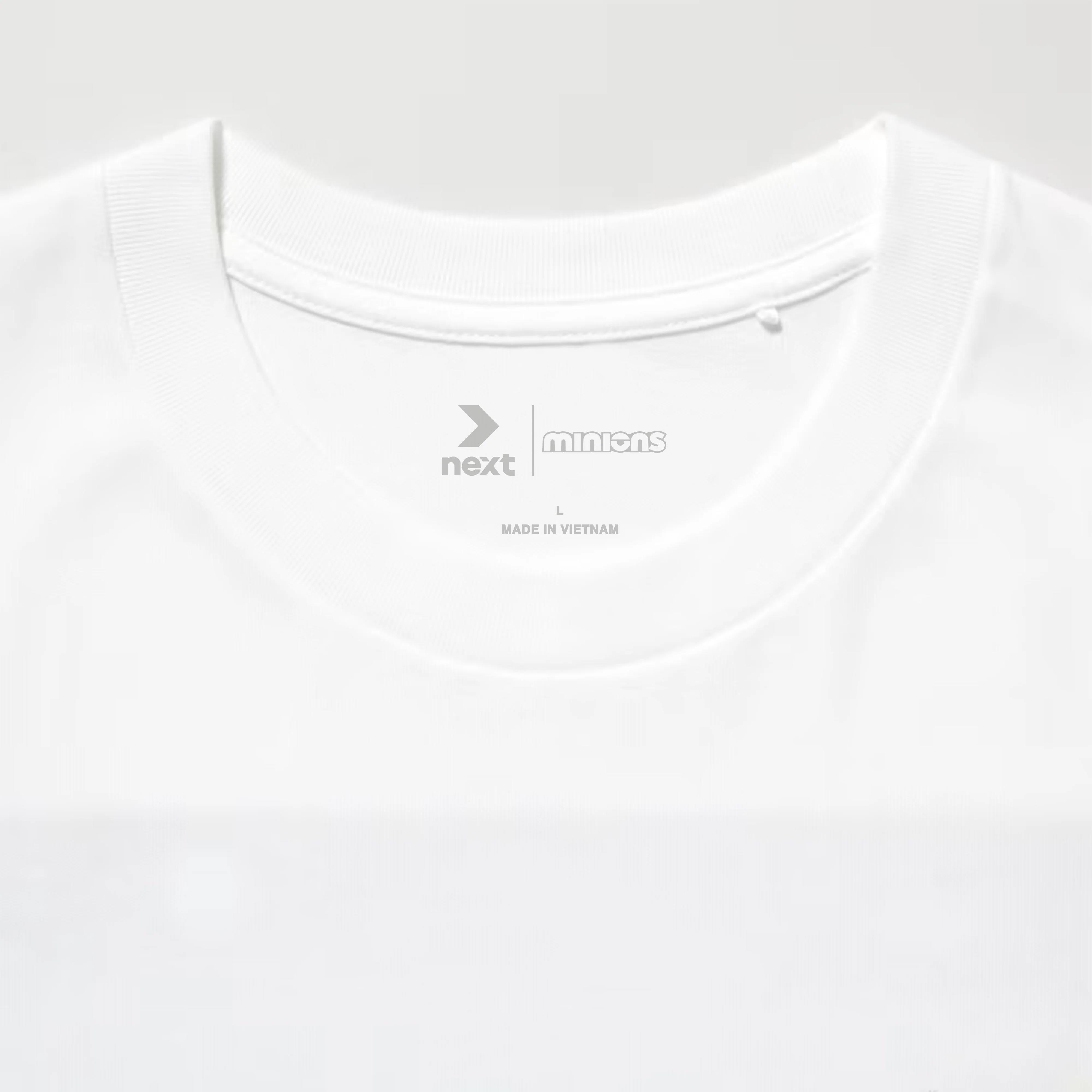 Minions next t-shirt / trắng