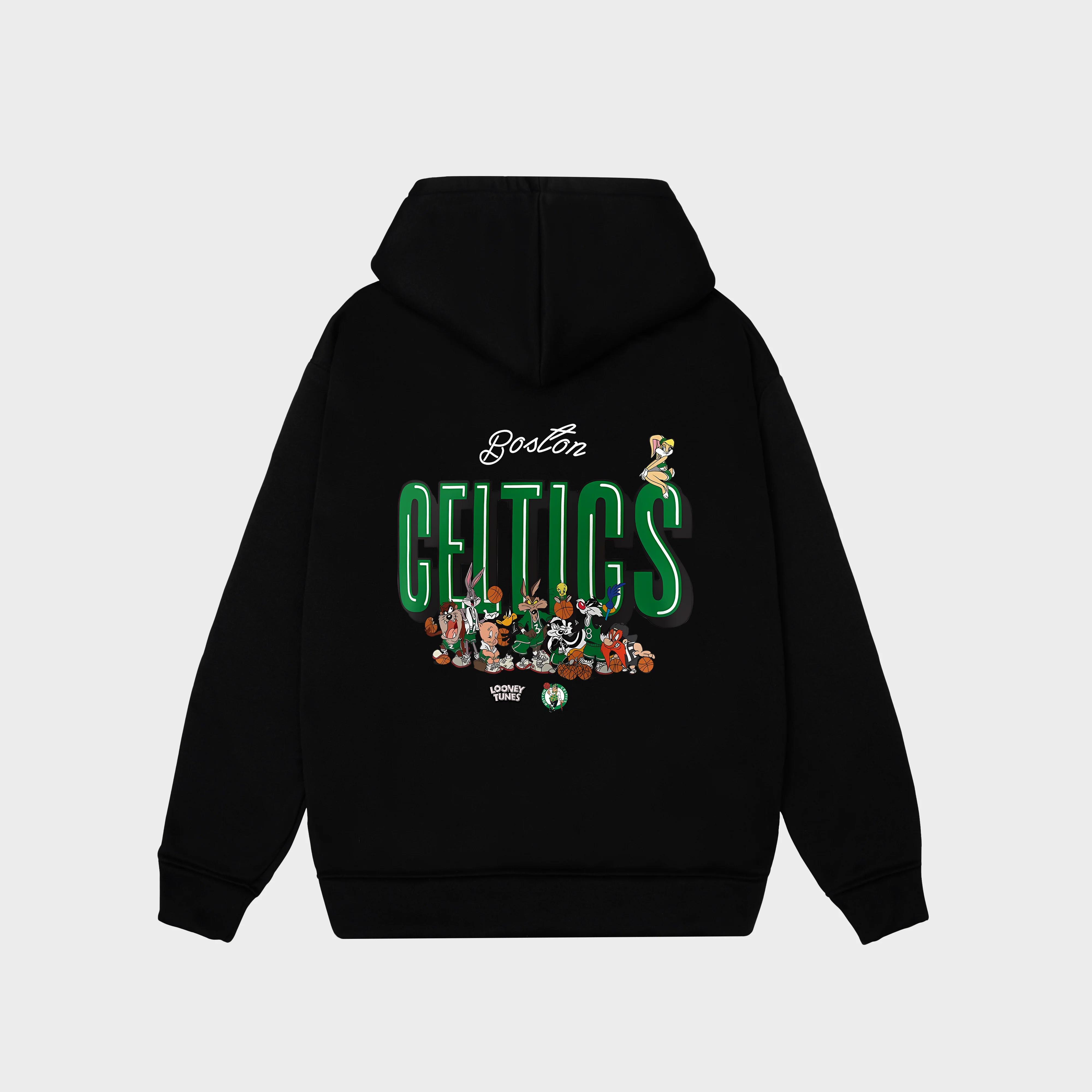 Nba boston celtics looney tunes all character hoodie