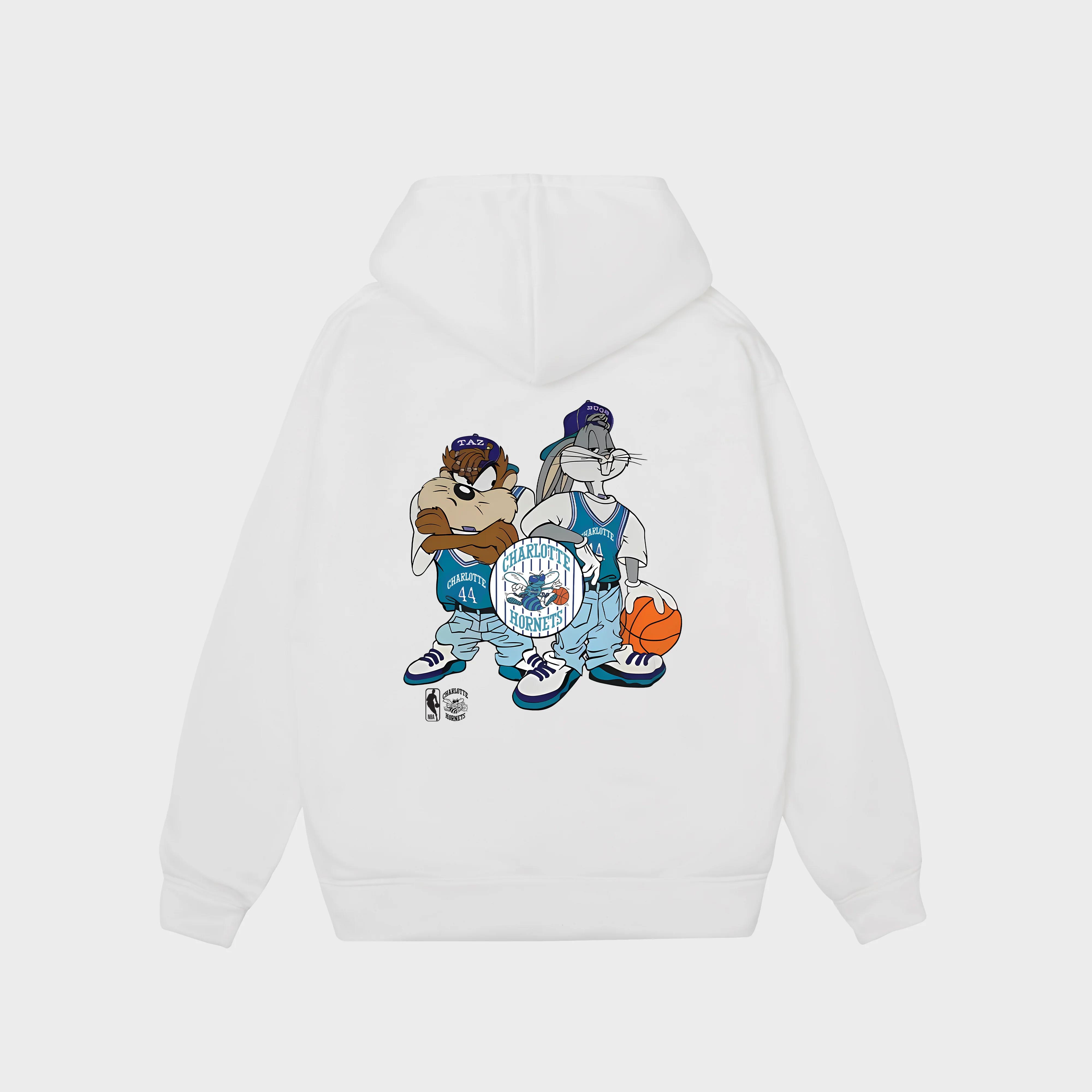 Nba charlotte hornets looney tunes hoodie