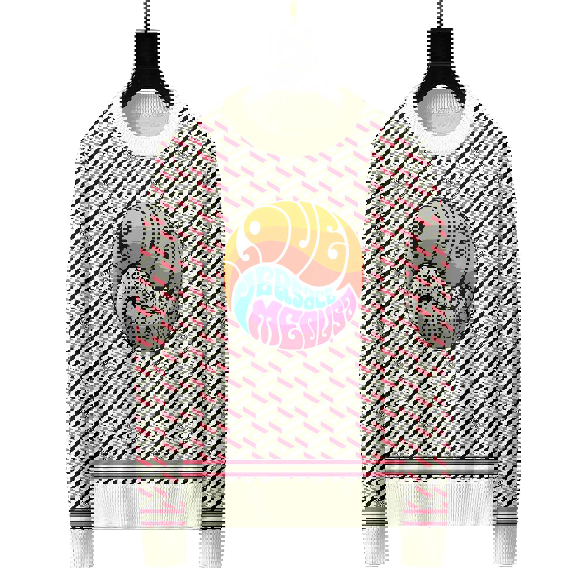 Versace luxury ugly sweater for winter hot 2024  style 108