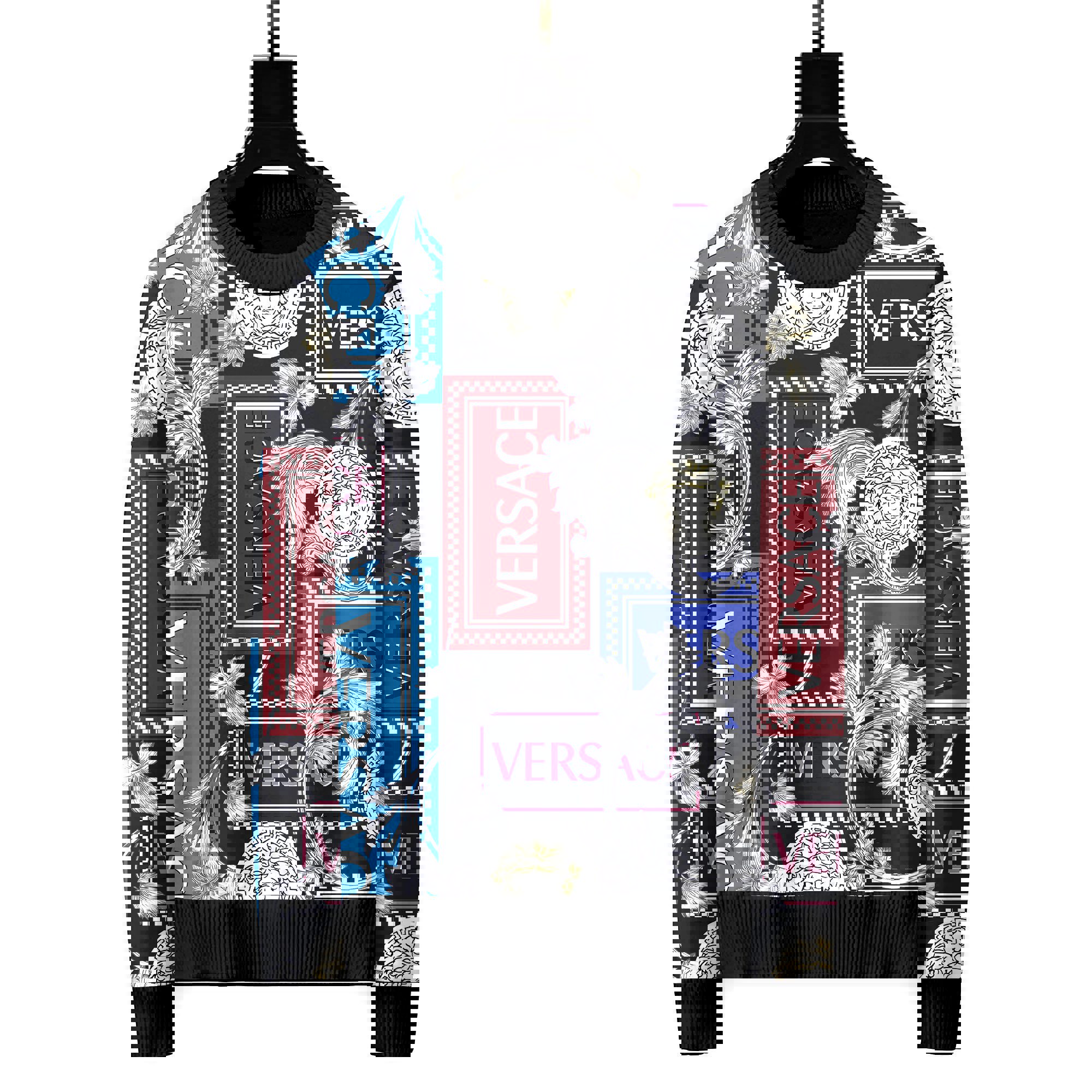 Versace luxury ugly sweater for winter hot 2024  style 791