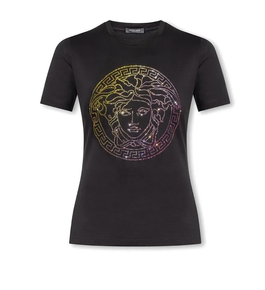 Versace twinkle black luxury brand premium unisex t-shirt outfit for men women