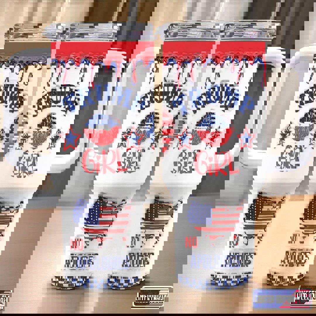 Yes, i’m a trump girl – us election 40 oz stanley tumbler zst1001