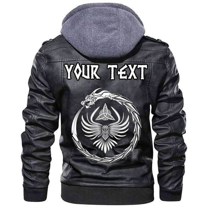 
Custom Dragon And Raven Leather Jacket A35 hot Baseball Jacket 2025 3DBJ7012