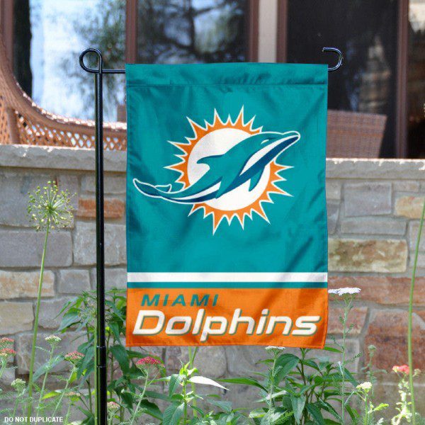 
Miami Dolphins Garden Flag - hot garden flag 2025 GDFL156