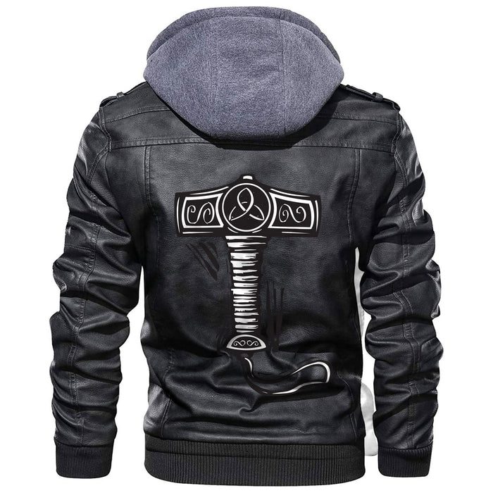 
Norse-Thor’s-Hammer-Mjolnir Leather Jacket A35 hot Baseball Jacket 2025 3DBJ6345