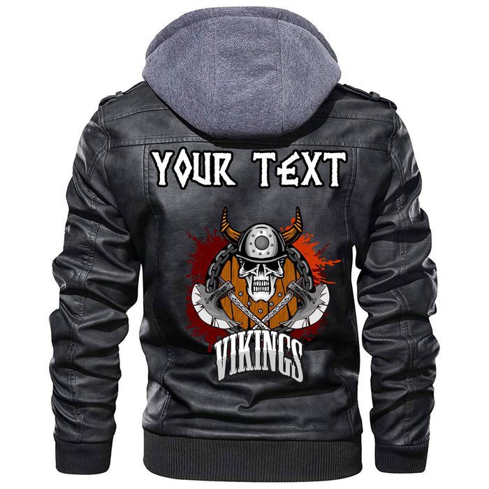 
Custom Rune Leather Jacket A35 hot Baseball Jacket 2025 3DBJ6378