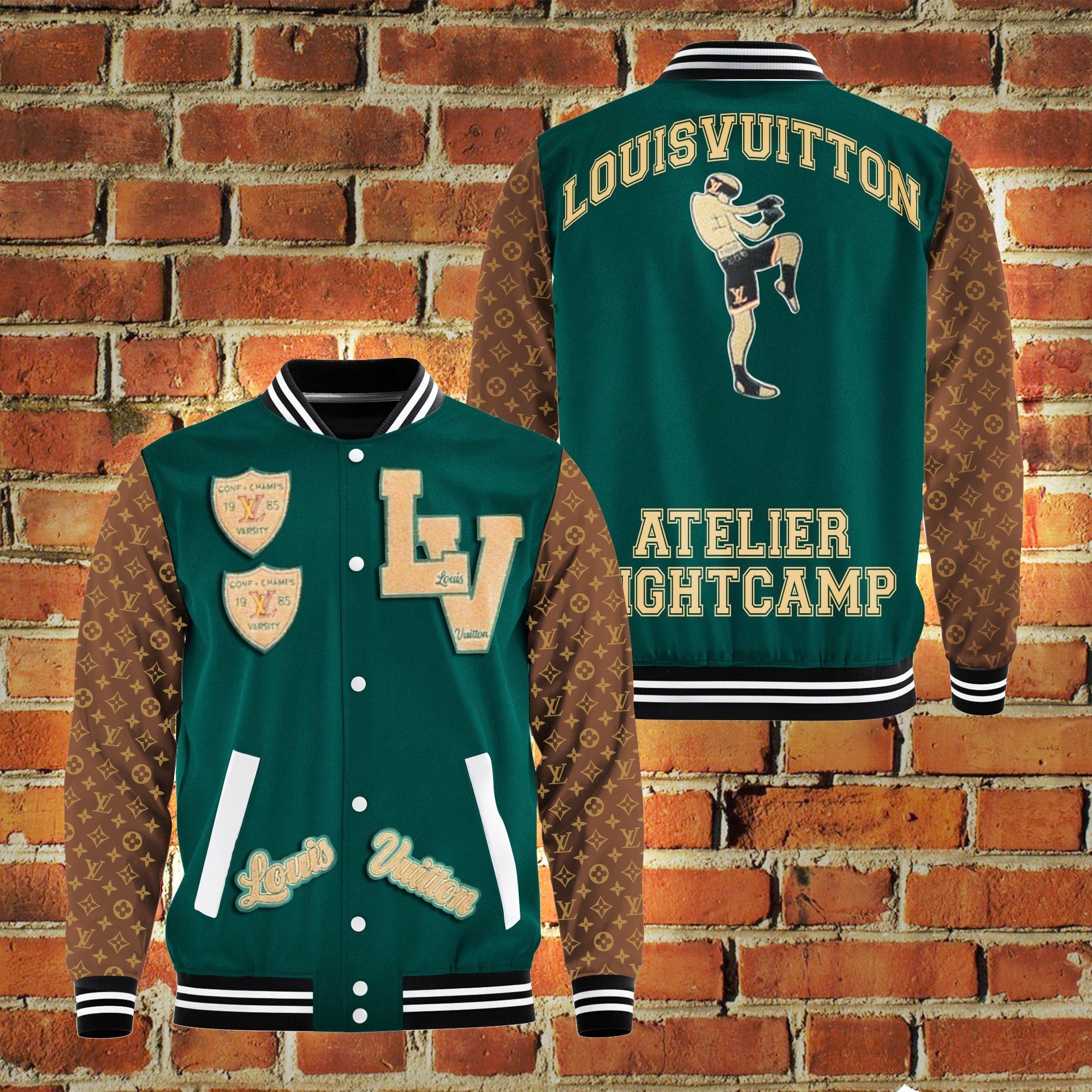 
Louis Vuitton Trending 2023-24 Varsity Jacket Baseball Jacket hot Baseball Jacket 2025 3DBJ2216