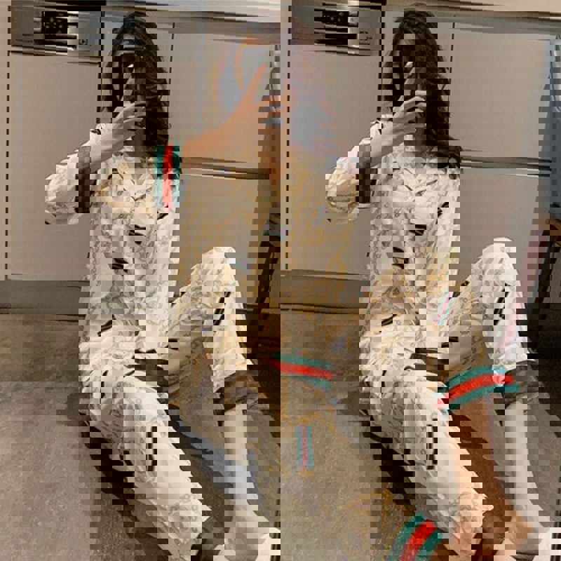 2024 trending luxury fashion gucci   pajama set pjs1047