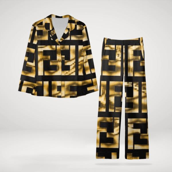 2024 trending luxury fendi   pajama set pjs1048