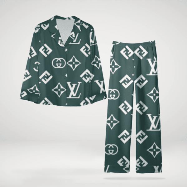 2024 trending luxury fendi   pajama set pjs1049