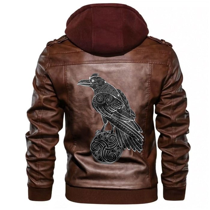 
Magic Fairyland Crow From Ancient Celtic Legend Leather Jacket A35 hot Baseball Jacket 2025 3DBJ8938