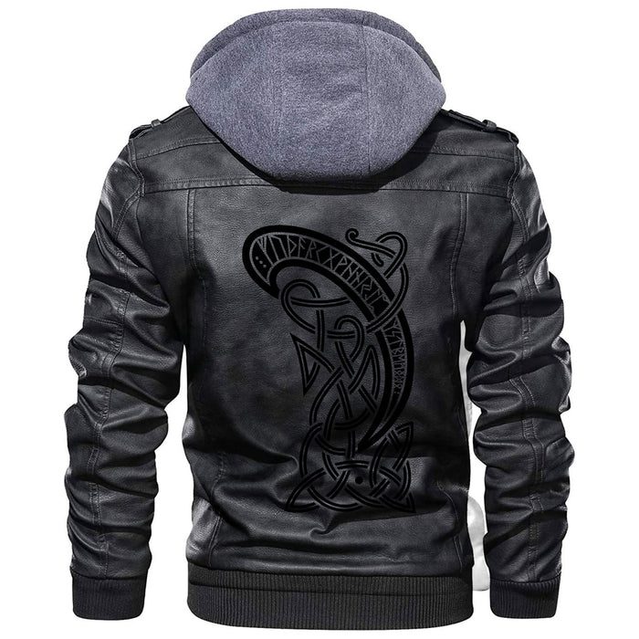 
Ancient Celtic Scandinavian Knot Leather Jacket A35 hot Baseball Jacket 2025 3DBJ7087