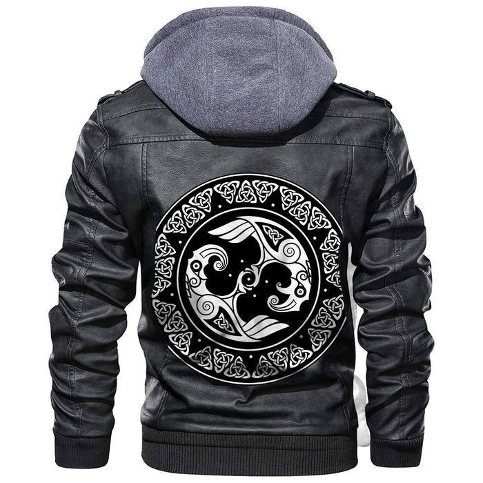 
Hugin and Munin Norse Mythology Leather Jacket A35 hot Baseball Jacket 2025 3DBJ9074