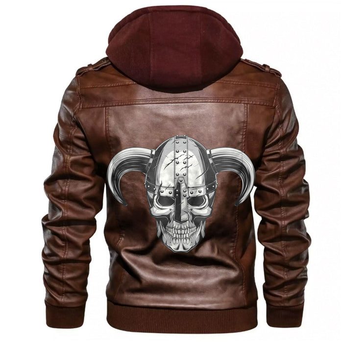 
Skull Helmet New Leather Jacket A35 hot Baseball Jacket 2025 3DBJ9888