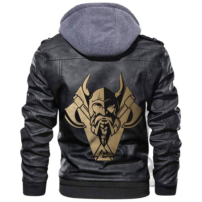 
Golden Odin Leather Jacket A35 hot Baseball Jacket 2025 3DBJ3615