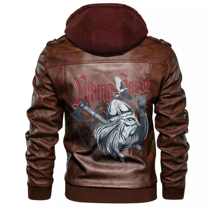 
Norse-Warrior-Berserker-Shield-And-Battle-Axe Leather Jacket A35 hot Baseball Jacket 2025 3DBJ8991