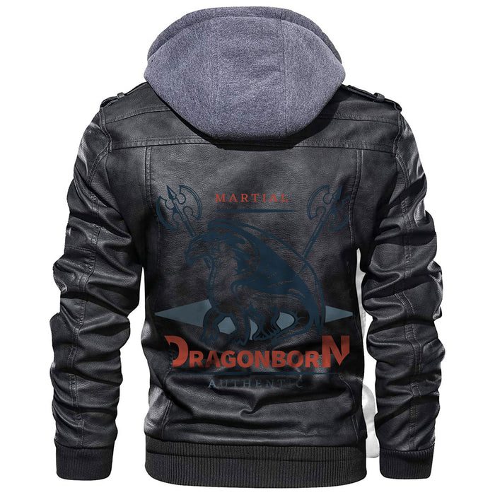 
Martial Dragonborn Leather Jacket A35 hot Baseball Jacket 2025 3DBJ7120