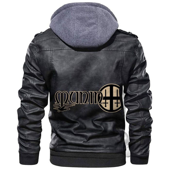 
Munin Is One Of The Ravens Of The Old Norse God Odin Leather Jacket A35 hot Baseball Jacket 2025 3DBJ9788