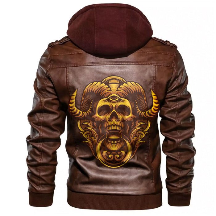 
Skull Angry Leather Jacket A35 hot Baseball Jacket 2025 3DBJ583