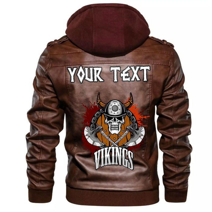 
Custom Rune Leather Jacket A35 hot Baseball Jacket 2025 3DBJ6378