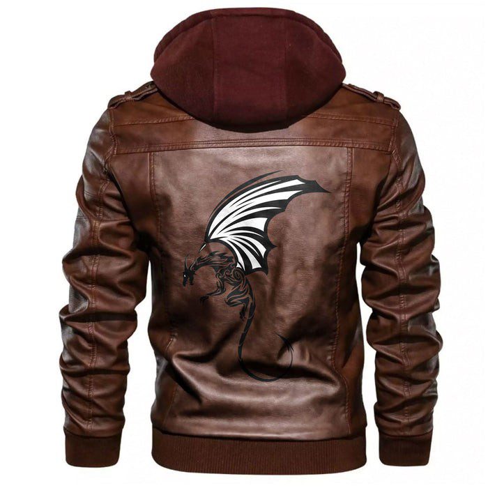
Dragon Winged Monster Leather Jacket A35 hot Baseball Jacket 2025 3DBJ6555