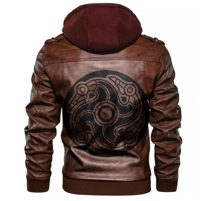 
Ancient Celtic Mythological Symbol Of Bird Leather Jacket A35 hot Baseball Jacket 2025 3DBJ1058