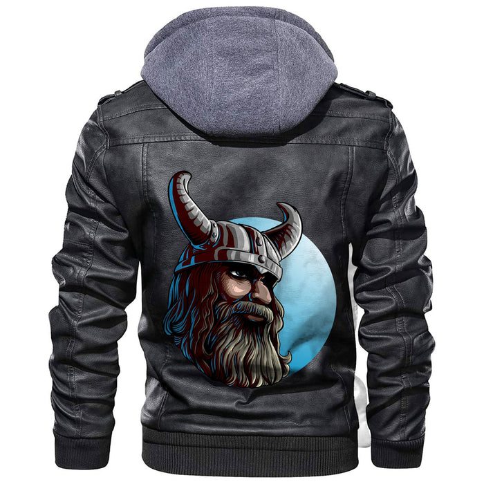 
Man With A Horned Helmet Leather Jacket A35 hot Baseball Jacket 2025 3DBJ4230