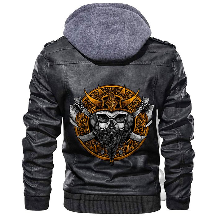 
Head Skull Axe Leather Jacket A35 hot Baseball Jacket 2025 3DBJ8416