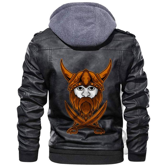 
Head and Sword Leather Jacket A35 hot Baseball Jacket 2025 3DBJ9560