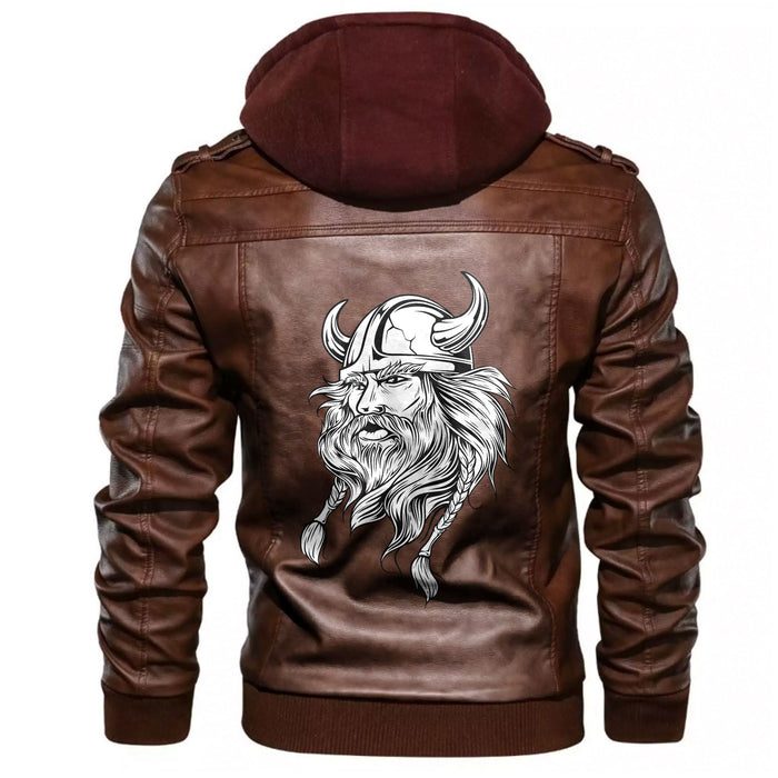 
Head Viking Leather Jacket A35 hot Baseball Jacket 2025 3DBJ4668