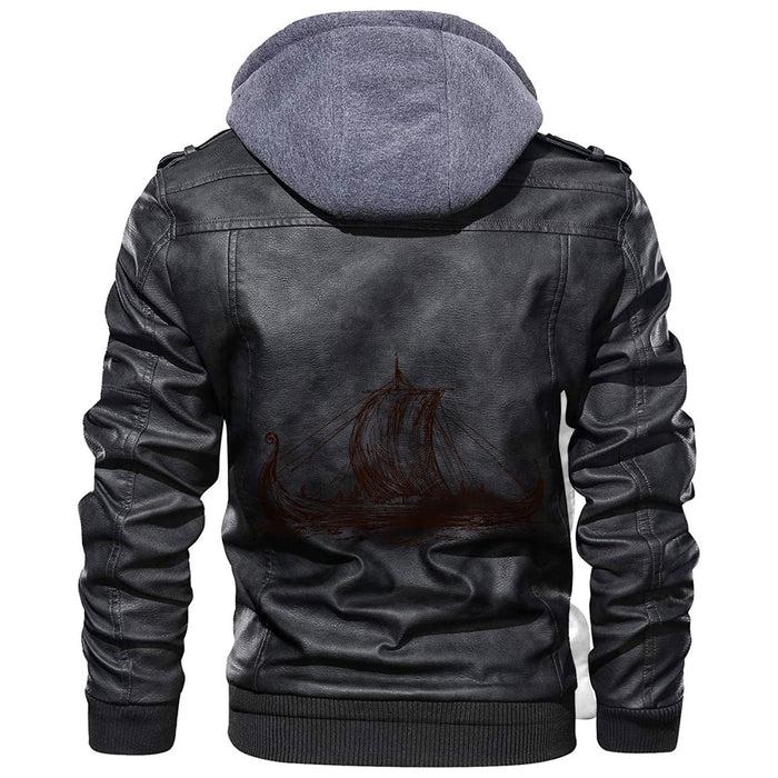 
Hand Drawn Set Leather Jacket A35 hot Baseball Jacket 2025 3DBJ5498
