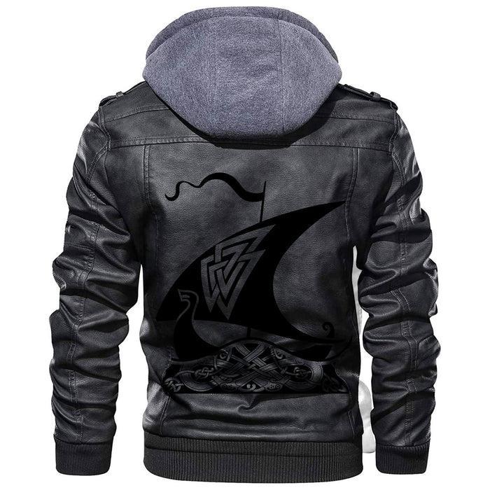 
Norse Scandinavian Drakkar Leather Jacket A35 hot Baseball Jacket 2025 3DBJ2059