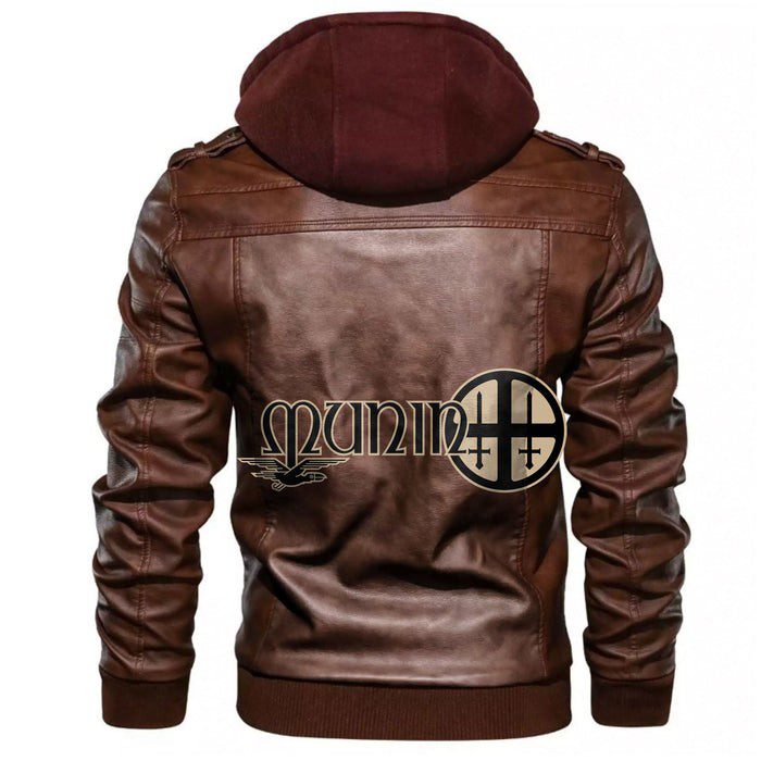 
Munin Is One Of The Ravens Of The Old Norse God Odin Leather Jacket A35 hot Baseball Jacket 2025 3DBJ9788