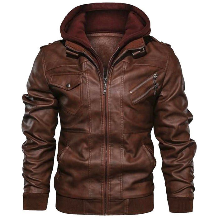 
Drakkar Safe Way Leather Jacket A35 hot Baseball Jacket 2025 3DBJ3326