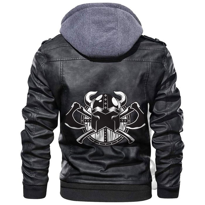 
Shield Skull And Axes Leather Jacket A35 hot Baseball Jacket 2025 3DBJ1682