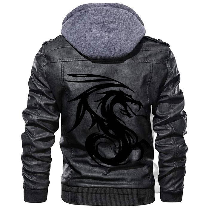 
Dragon Symbol Tattoo Leather Jacket A35 hot Baseball Jacket 2025 3DBJ9468