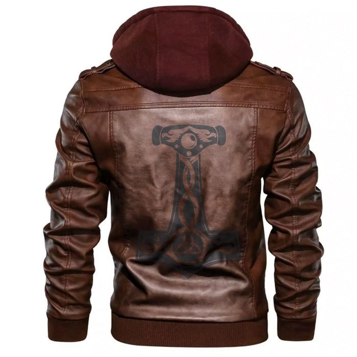 
Hammer Of Thor Leather Jacket A35 hot Baseball Jacket 2025 3DBJ1356
