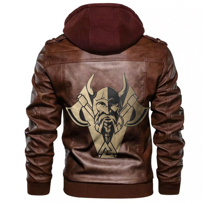 
Golden Odin Leather Jacket A35 hot Baseball Jacket 2025 3DBJ3615