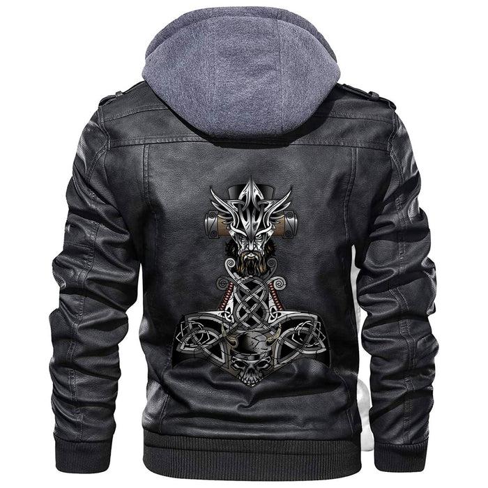 
Mjolnir Leather Jacket A35 hot Baseball Jacket 2025 3DBJ7962