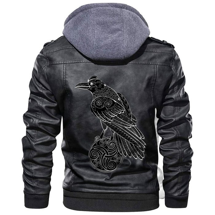 
Magic Fairyland Crow From Ancient Celtic Legend Leather Jacket A35 hot Baseball Jacket 2025 3DBJ8938