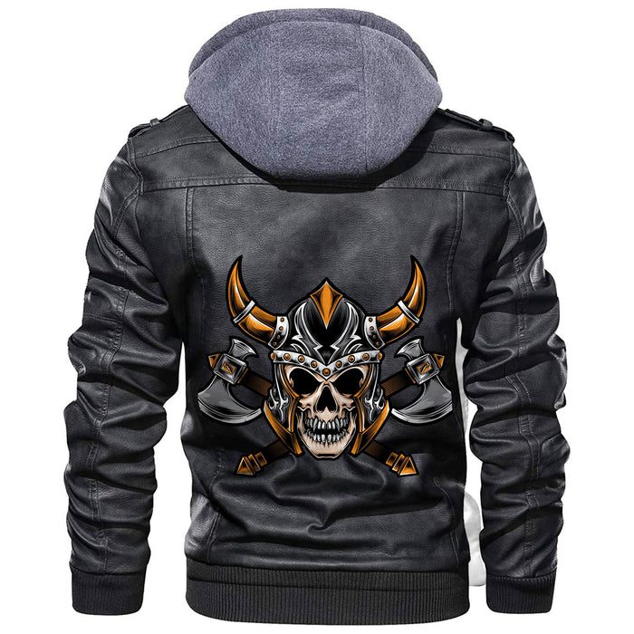 
Head Skull Axe Leather Jacket A35 hot Baseball Jacket 2025 3DBJ9053