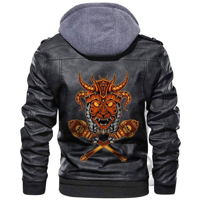 
Head Skull Leather Jacket A35 hot Baseball Jacket 2025 3DBJ1686