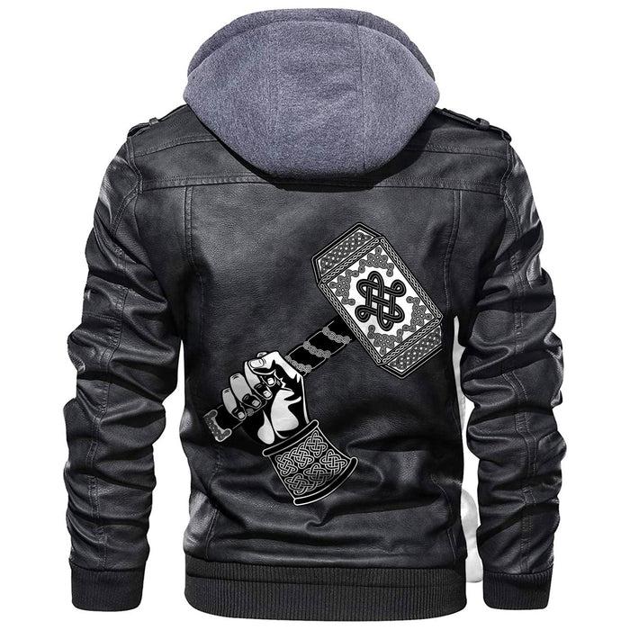 
Hand Holding The Hammer Of God Thor Leather Jacket A35 hot Baseball Jacket 2025 3DBJ7744