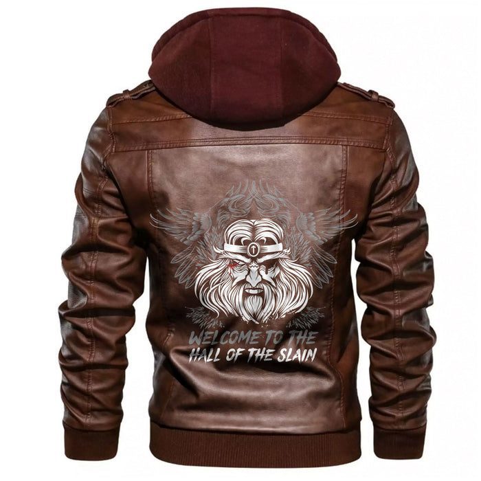 
Hall Of Slain Leather Jacket A35 hot Baseball Jacket 2025 3DBJ9414