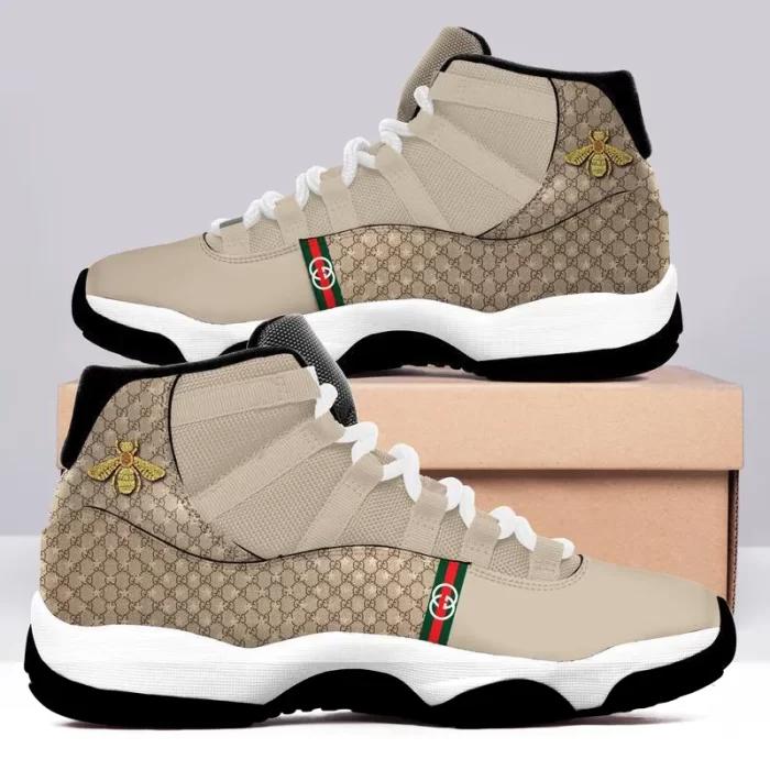Gucci gold bee air jordan 11 sneakers shoes jd11063