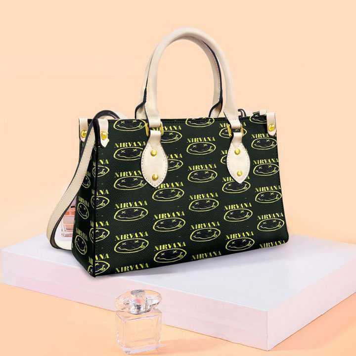Nirvana rock band thank you for the memories art fashion lady handbag lhb748
