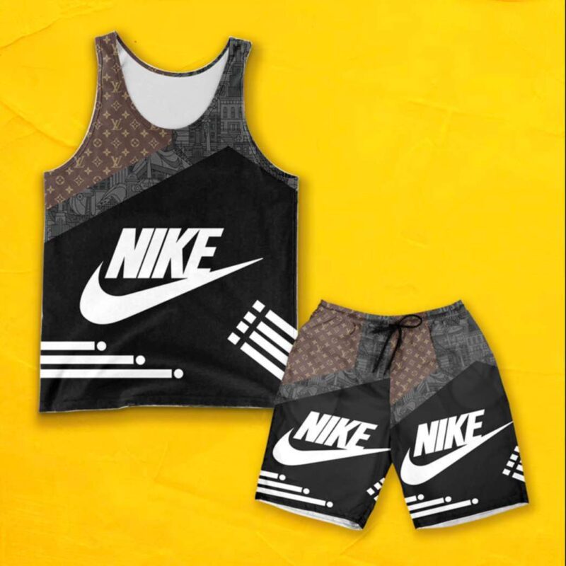 LV Luxury Combo Tank Top Shorts Set Outfit Summer HOT 2026