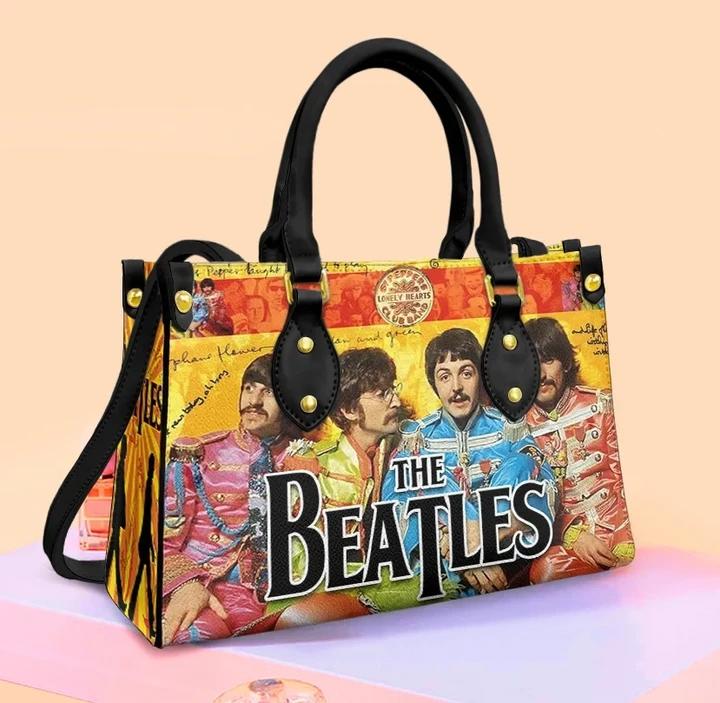 The beatles rock band black fashion lady handbag lhb933